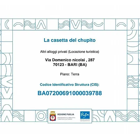 La Casetta Del Chupito Appartement *